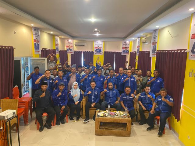 DPC Partai Demokrat Kabupaten Rokan Hilir Menggelar Rapat Kerja Cabang RAKERCAB