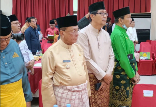 Perkuat Marwah Melayu Riau, Bupati Rohil Bistamam Hadiri Pengukuhan Pengurus FKPMR
